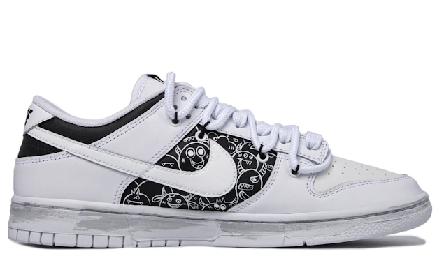 【定制鞋款】耐克Dunk Low复古'Da Vinci黑白' DJ6188-101(TeamM-男款怪兽狂欢) Order 【定制鞋款】耐克Dunk Low复古'Da Vinci黑白' DJ6188-101(TeamM-男款怪兽狂欢)