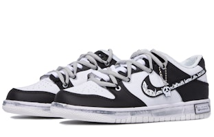 Zapatillas Nike Dunk Low Retro 'Da Vinci Blanco Negro Graffiti' DH9765-100(TeamM-女款怪兽派对) Lookbook Zapatillas Nike Dunk Low Retro 'Da Vinci Blanco Negro Graffiti' DH9765-100(TeamM-女款怪兽派对)