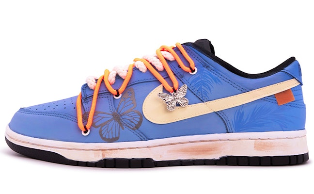 Zapatillas Nike Dunk Low Retro 'Da Vinci Personalizadas Azul Naranja' DJ6188-002(TeamM-男款橘子海) Buy Zapatillas Nike Dunk Low Retro 'Da Vinci Personalizadas Azul Naranja' DJ6188-002(TeamM-男款橘子海)