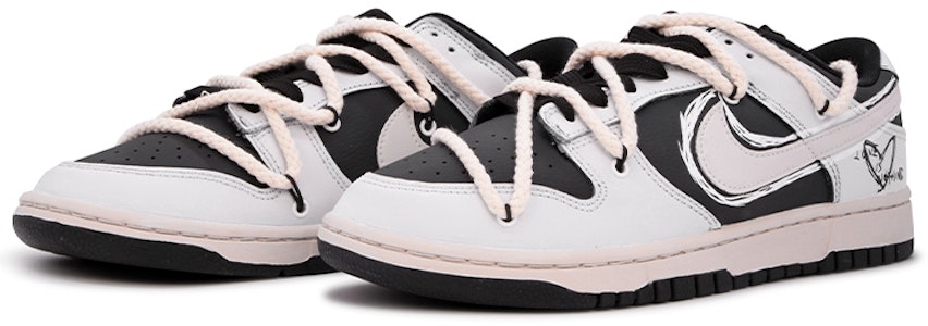 ナイキ ダンク ロー レトロ カスタム "ダ・ヴィンチ ピンクブラック" DJ6188-002(TeamM-男款极简爱心) Lookbook ナイキ ダンク ロー レトロ カスタム "ダ・ヴィンチ ピンクブラック" DJ6188-002(TeamM-男款极简爱心)