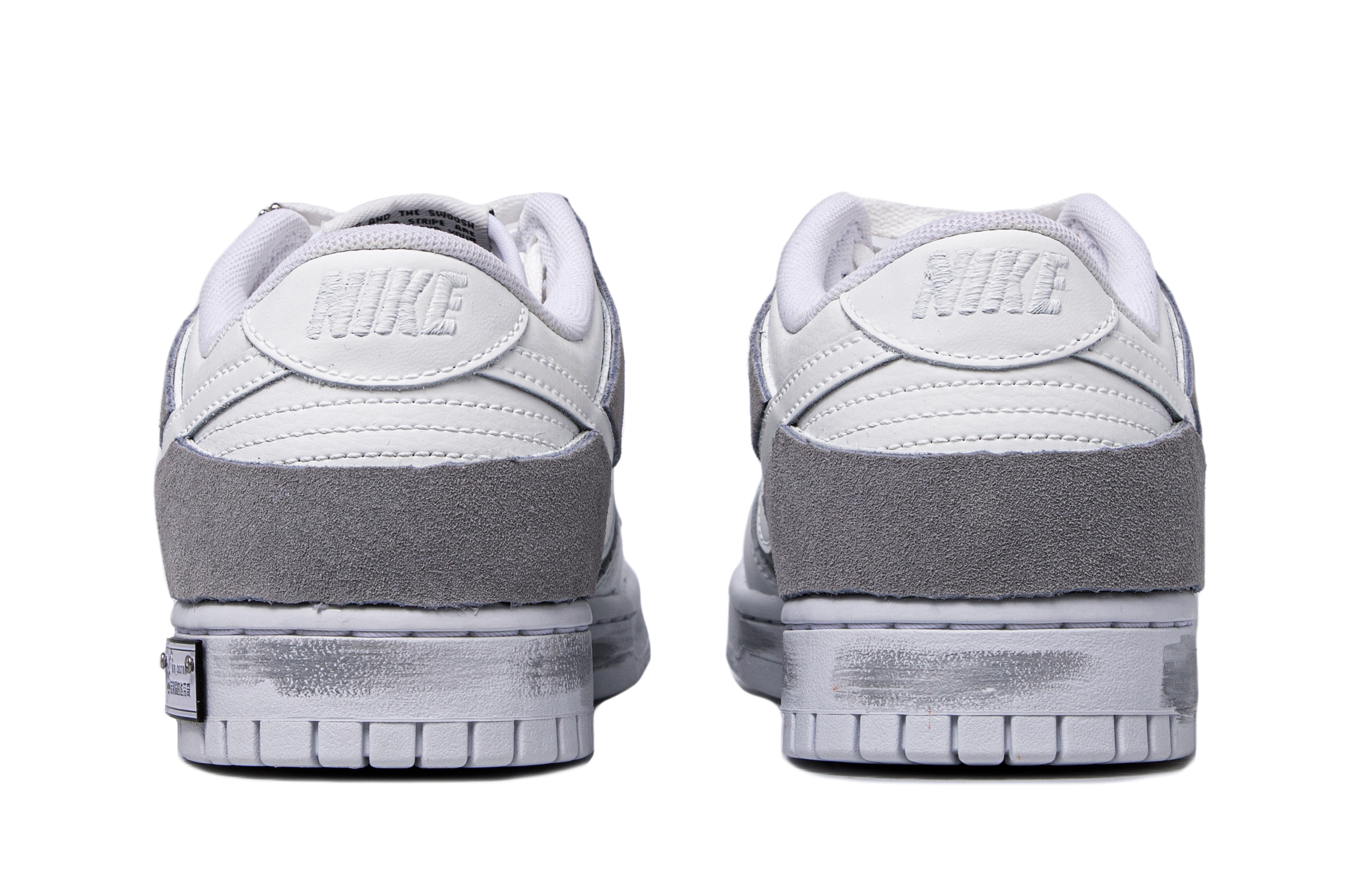 Lookbook [Kasut Tersuai] Nike Dunk Low Retro 'Da Vinci Grey Monster' DH9765-100(TeamM-女款怪兽乐园)