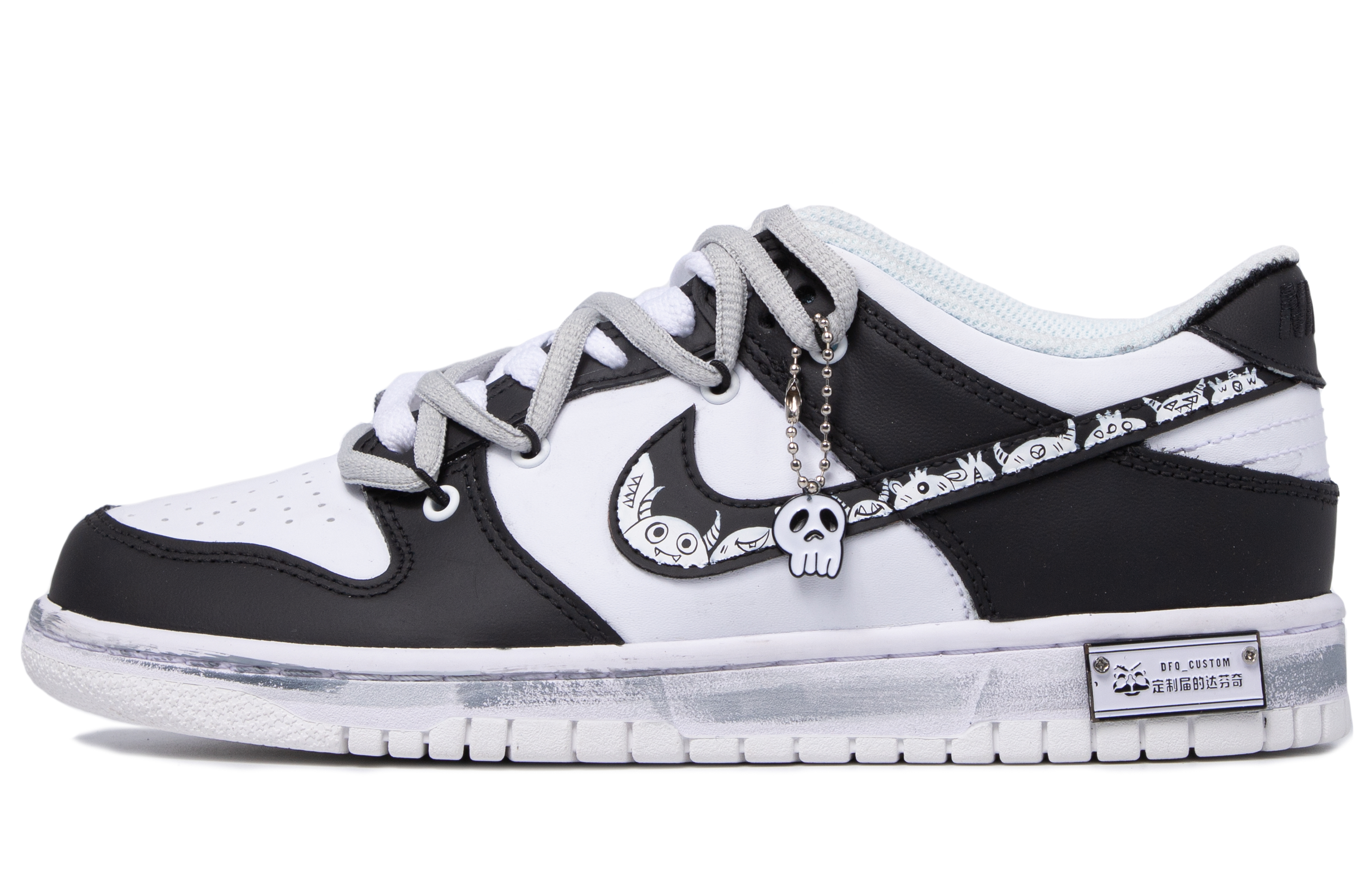 [Custom Shoes] Nike Dunk Low Retro 'Da Vinci Monster Graffiti'