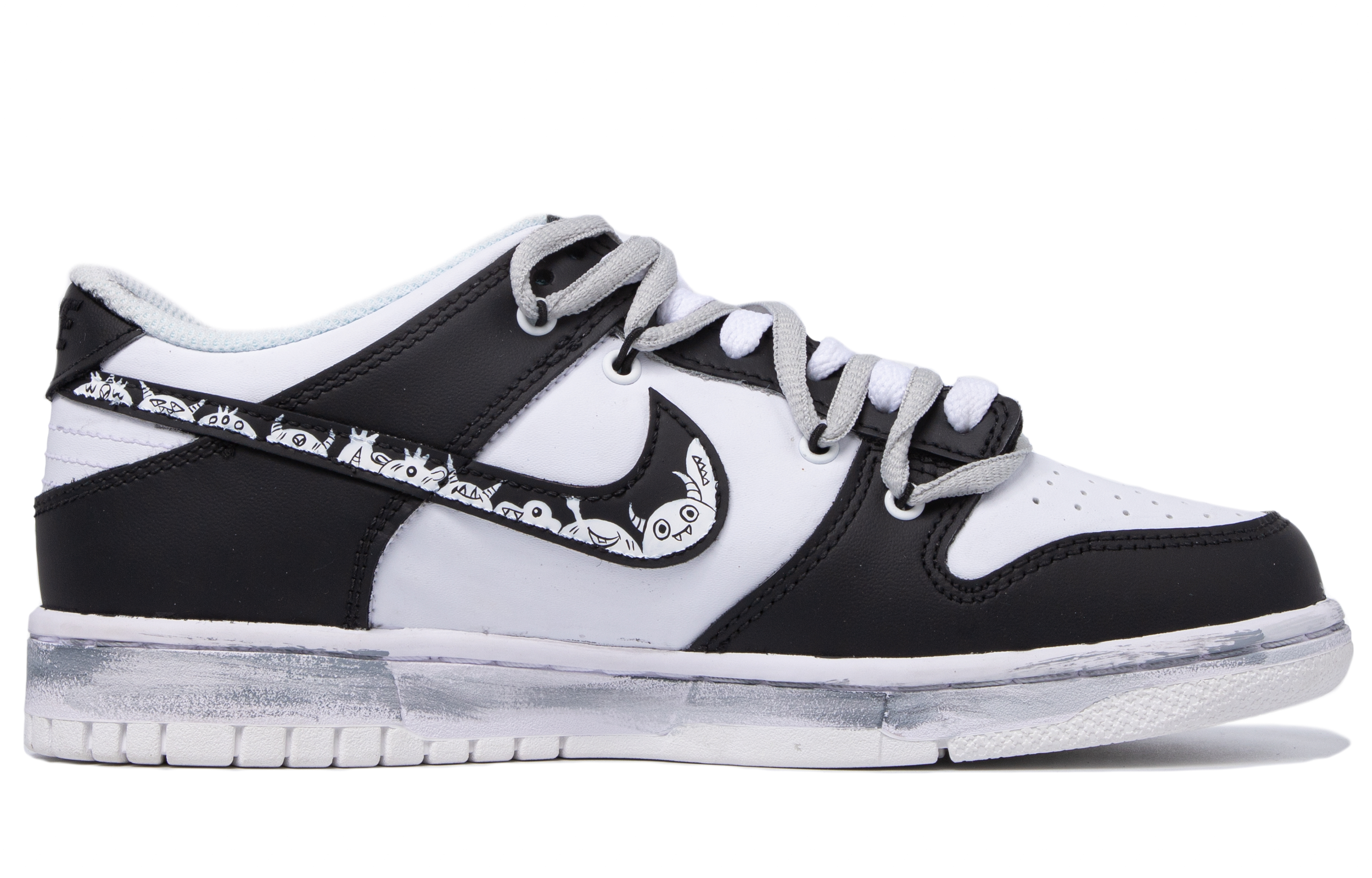 [Custom Shoes] Nike Dunk Low Retro 'Da Vinci Monster Graffiti' 圖 2
