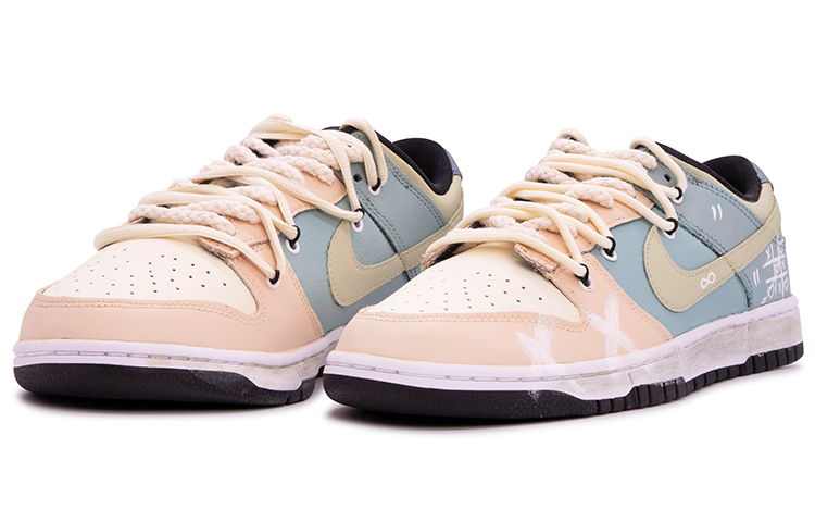 Lookbook Nike Dunk Low Retro "Da Vinci" Desconstruidas DJ6188-002(TeamM-男款华夫棋盘)