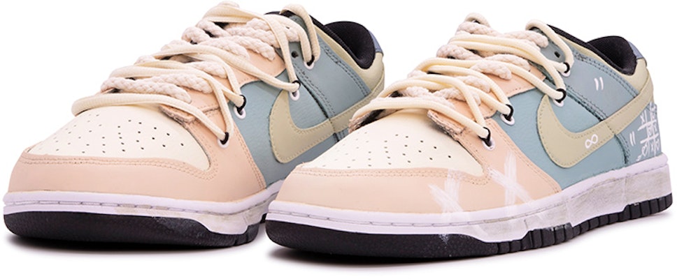 Nike Dunk Low Retro "Da Vinci" Desconstruidas DJ6188-002(TeamM-男款华夫棋盘) Lookbook Nike Dunk Low Retro "Da Vinci" Desconstruidas DJ6188-002(TeamM-男款华夫棋盘)