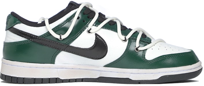 【定制球鞋】Nike Dunk Low Retro 荊棘之刺 vibe風 做舊 高街 情侶 低幫 板鞋 男款 暗夜綠 Order 【定制球鞋】Nike Dunk Low Retro 荊棘之刺 vibe風 做舊 高街 情侶 低幫 板鞋 男款 暗夜綠