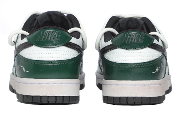ナイキ ダンク ロー レトロ "深緑の棘"(カスタム) DJ6188-002(Team20-男款荆棘之刺) Lookbook ナイキ ダンク ロー レトロ "深緑の棘"(カスタム) DJ6188-002(Team20-男款荆棘之刺)