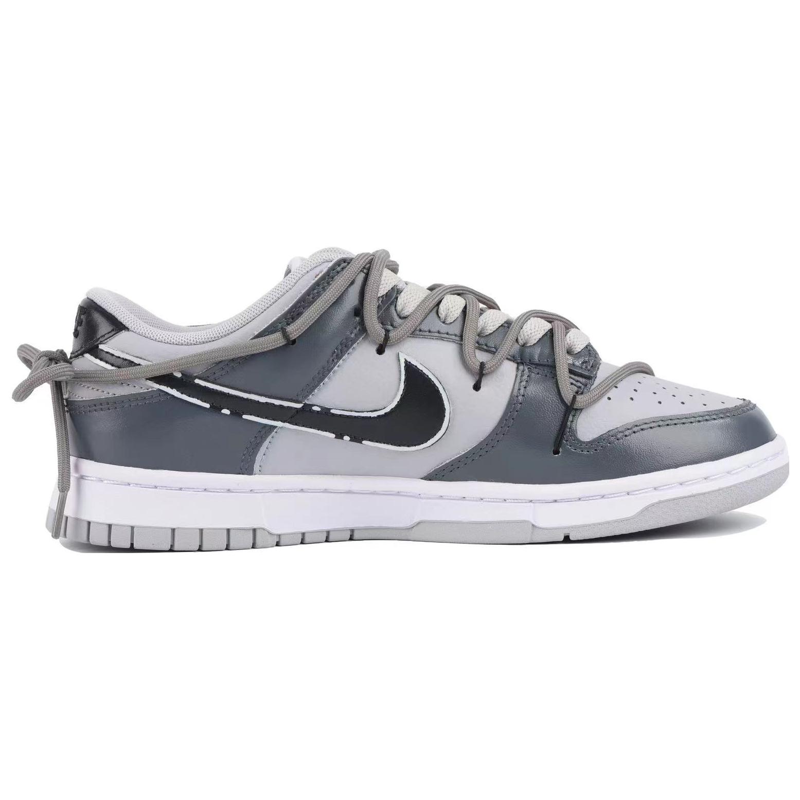 Order 【定制鞋】耐克Dunk Low 复古款“深灰黑朋克” DJ6188-003(Team32男款-遥远未来)