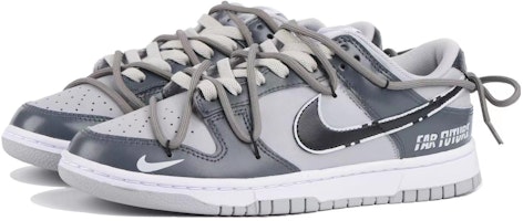 【定制鞋】耐克Dunk Low 复古款“深灰黑朋克” DJ6188-003(Team32男款-遥远未来) Lookbook 【定制鞋】耐克Dunk Low 复古款“深灰黑朋克” DJ6188-003(Team32男款-遥远未来)