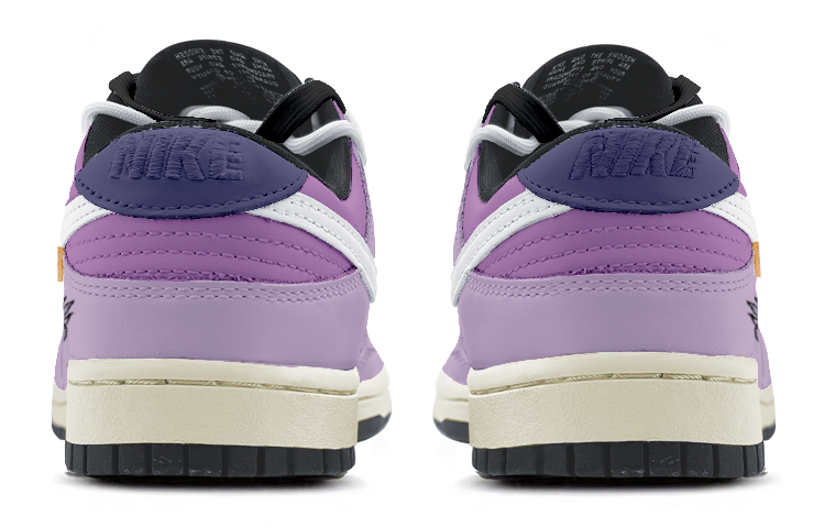 Purchase ナイキ ダンク ロー レトロ『ダークパープル・スマイリー』カスタムシューズ DD1391-100(TeamK-紫金骑士S-BOX)