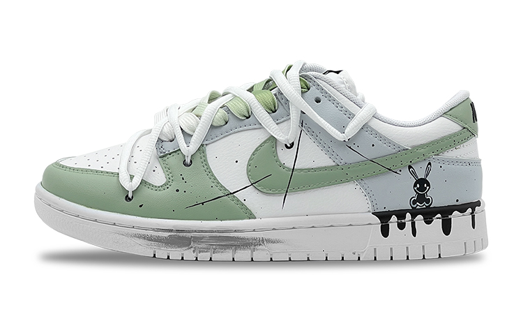 Order [定制鞋款] 耐克Dunk Low复古款 '黑兔' DJ6188-101(TeamS-暗黑兔S-BOX)