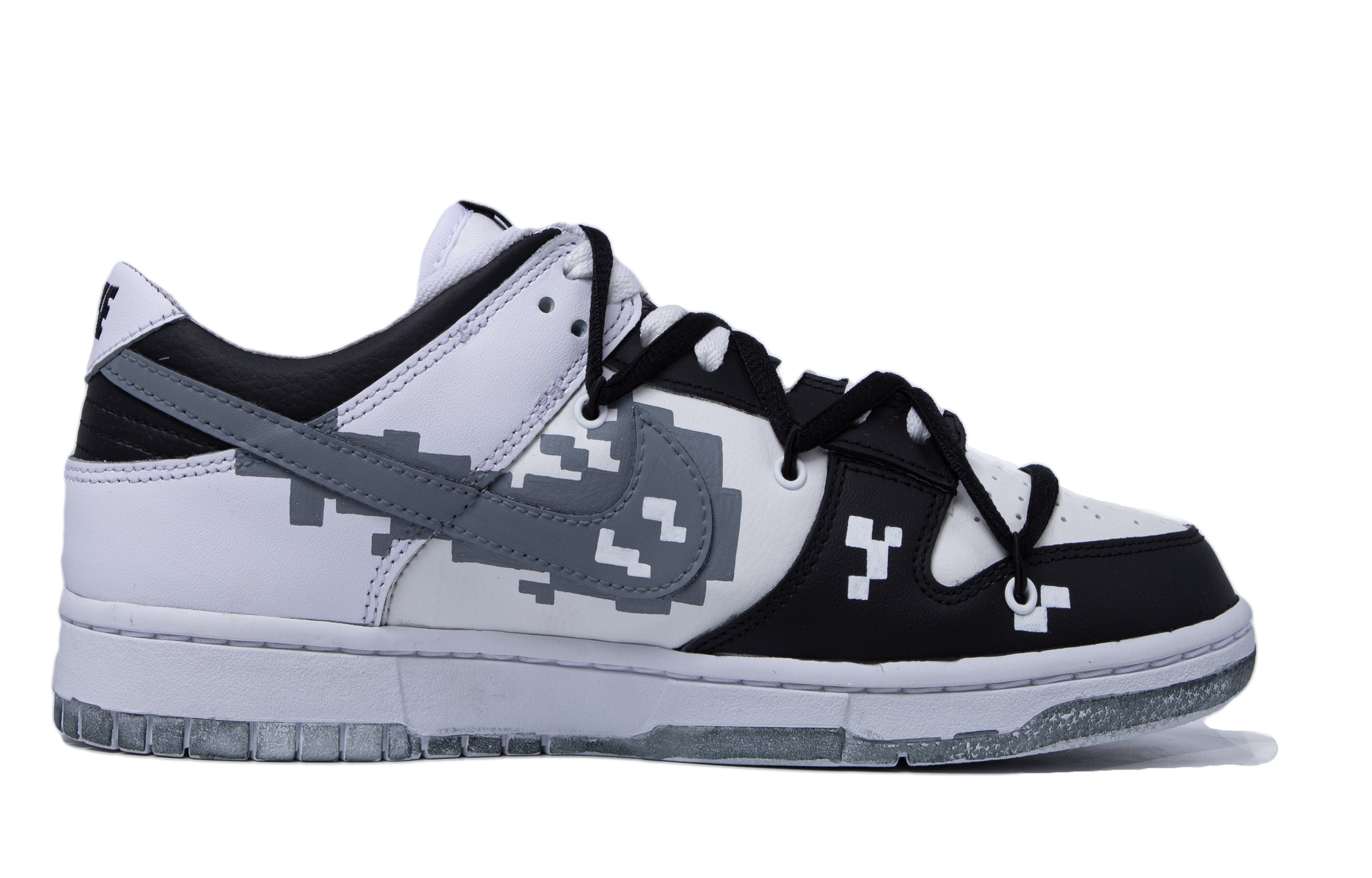 Order 나이키 덩크 로우 레트로 '데이터 크라이시스' (커스텀) DJ6188-101(TeamM-男款数据危机S-BOX)