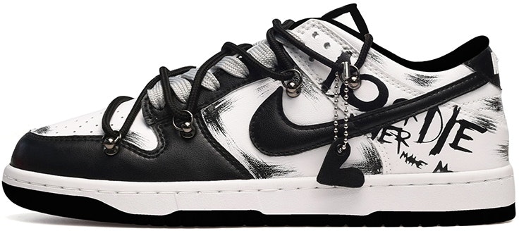 custom-shoes-nike-dunk-low-retro-deconstructed-dark-messenger-graffiti