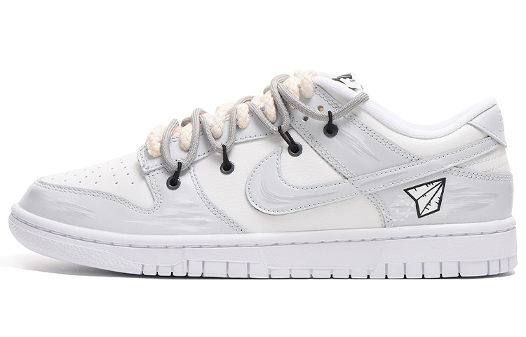 Buy 【カスタムシューズ】ナイキダンクロー レトロ 'デコンストラクトバイブ グレー' DJ6188-101(Team拾伍-男款纸飞机S-BOX)