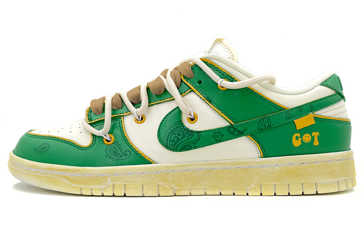 Buy Nike Dunk Low Retro "Deconstruidas" DJ6188-100(TeamK-男款黄绿腰果花)
