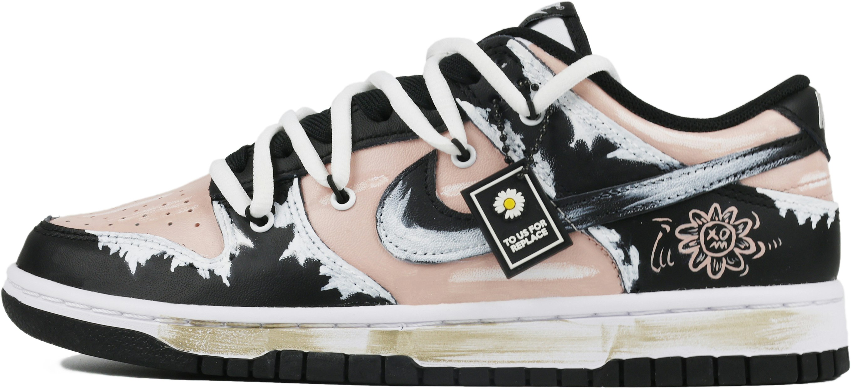 custom-shoes-nike-dunk-low-retro-deconstructed-dirty-pink