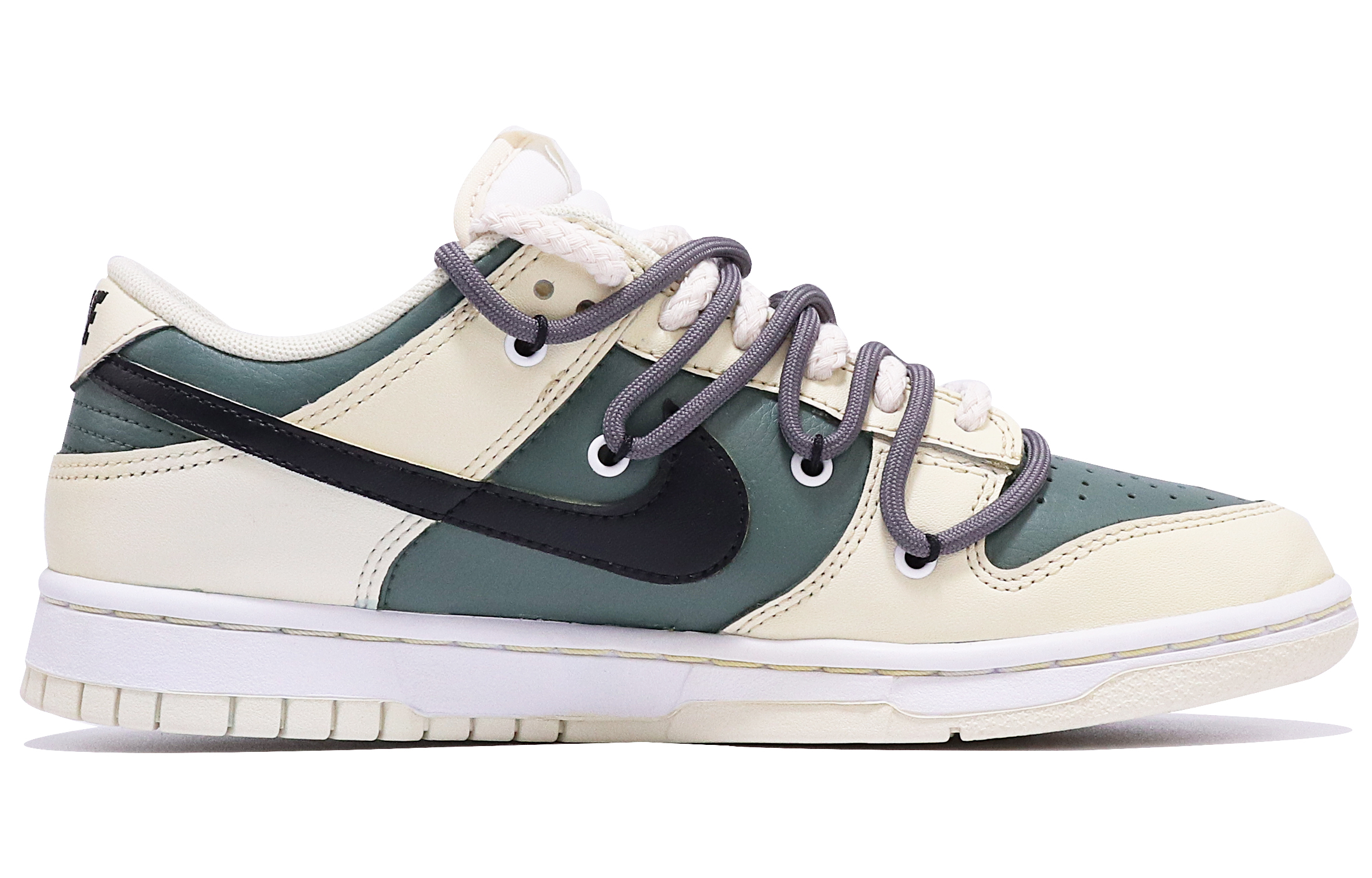 [Custom Shoes] Nike Dunk Low Retro 'Deconstructed Oxidized Yellow-Green' 圖 2