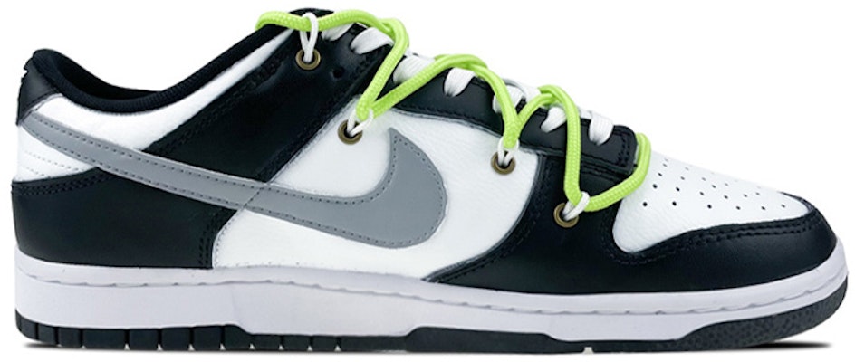 나이키 덩크 로우 레트로 "디컨 메탈릭 버클 검흰" DJ6188-002(Team叁-男款复古解构green) Order 나이키 덩크 로우 레트로 "디컨 메탈릭 버클 검흰" DJ6188-002(Team叁-男款复古解构green)