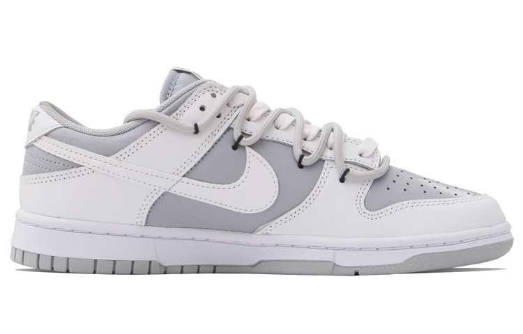 Order [Kasut Custom] Nike Dunk Low Retro 'Vibe Summer Deconstructed Kelabu Putih' DJ6188-003(Team34夏日风情)