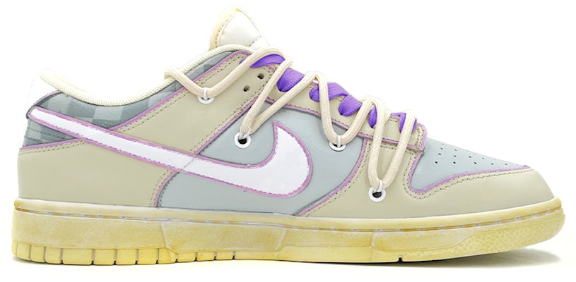 Nike Dunk Low Retro "Gris Claro/Morado" (Personalizadas) DJ6188-100(TeamK-男款解构鞋带紫色方块) Order Nike Dunk Low Retro "Gris Claro/Morado" (Personalizadas) DJ6188-100(TeamK-男款解构鞋带紫色方块)