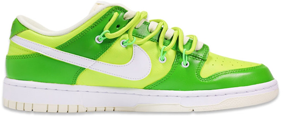 나이키 덩크 로우 '해체된 애플그린 스마일' (커스텀) DJ6188-100(TeamF-男款笑脸苹果绿) Order 나이키 덩크 로우 '해체된 애플그린 스마일' (커스텀) DJ6188-100(TeamF-男款笑脸苹果绿)