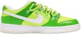 나이키 덩크 로우 '해체된 애플그린 스마일' (커스텀) DJ6188-100(TeamF-男款笑脸苹果绿)