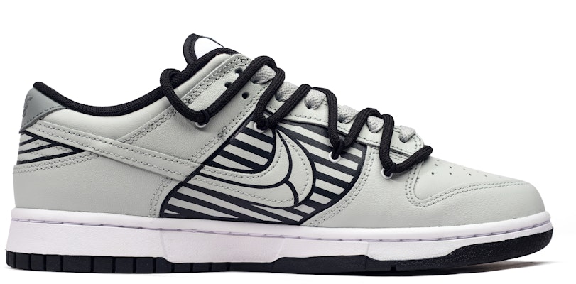 나이키 덩크 로우 레트로 '디컨스트럭티드 그레이 블랙' (커스텀) DD1391-100(Team44-破碎线条) Order 나이키 덩크 로우 레트로 '디컨스트럭티드 그레이 블랙' (커스텀) DD1391-100(Team44-破碎线条)