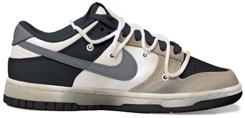 나이키 덩크 로우 '디컨 블랙 그레이' (커스텀) DD1391-100(Team拾玖-土黄天使男S-BOX) Order 나이키 덩크 로우 '디컨 블랙 그레이' (커스텀) DD1391-100(Team拾玖-土黄天使男S-BOX)