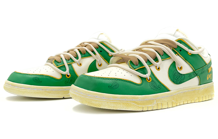 Lookbook Nike Dunk Low Retro "Deconstruidas" DJ6188-100(TeamK-男款黄绿腰果花)