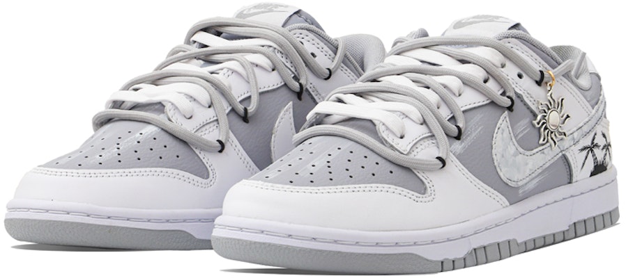 나이키 덩크 로우 '여름 회백'(커스텀) DJ6188-003(Team34夏日风情) Lookbook 나이키 덩크 로우 '여름 회백'(커스텀) DJ6188-003(Team34夏日风情)