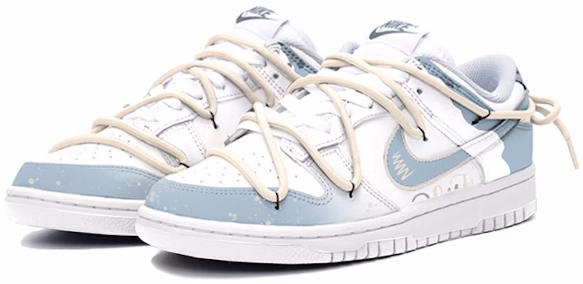 カスタム ダンク ロー "解体青白グラフィティ" DJ6188-101(TeamS-蓝白解构涂鸦dunk男) Lookbook カスタム ダンク ロー "解体青白グラフィティ" DJ6188-101(TeamS-蓝白解构涂鸦dunk男)