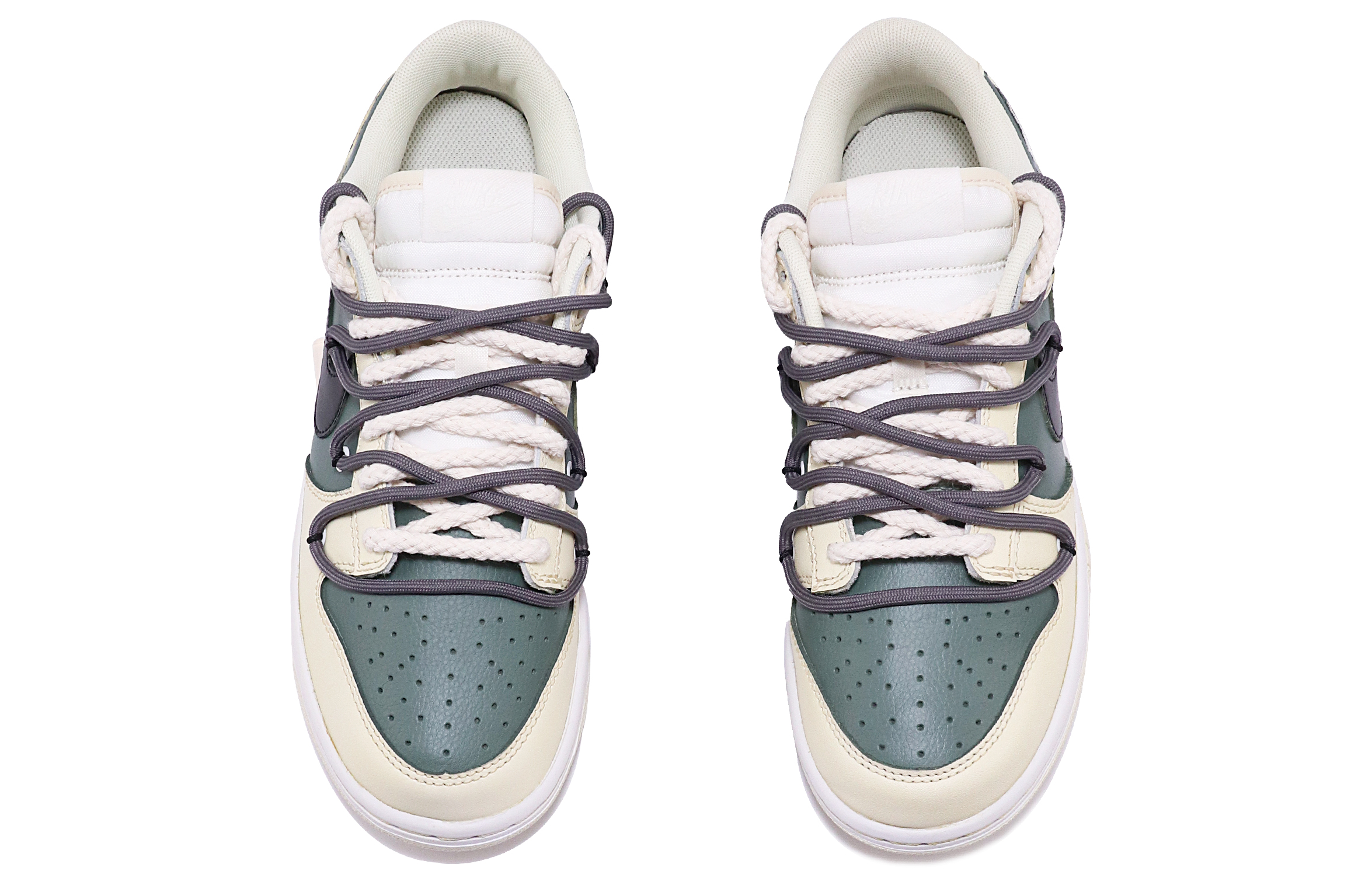 [Custom Shoes] Nike Dunk Low Retro 'Deconstructed Oxidized Yellow-Green' 圖 4