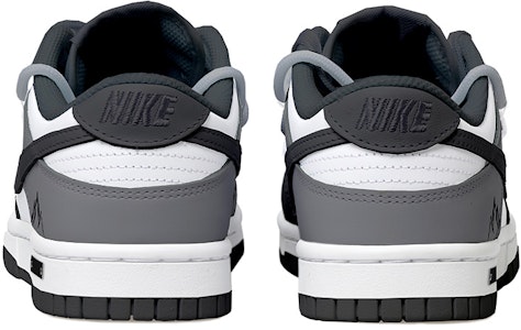 【カスタムシューズ】 ナイキ ダンク ロー レトロ「デコンストラクテッド ブラック ホワイト グレー」 DJ6188-002(Team拾玖-黑白徽章男S-BOX) Shop 【カスタムシューズ】 ナイキ ダンク ロー レトロ「デコンストラクテッド ブラック ホワイト グレー」 DJ6188-002(Team拾玖-黑白徽章男S-BOX)