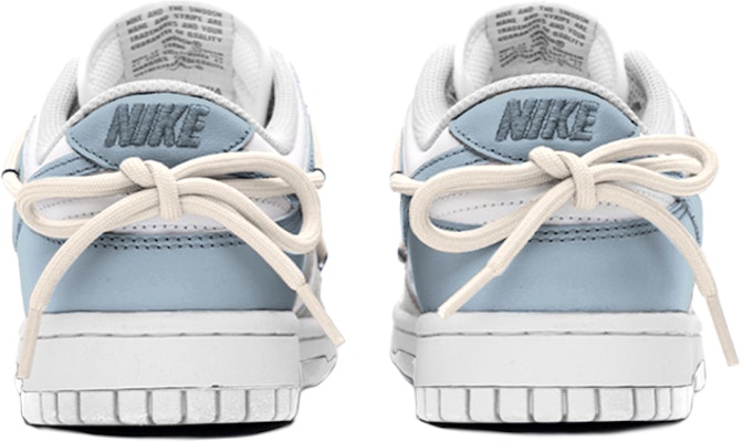 【定制球鞋】Nike Dunk Low Retro 解構風雙鞋帶 波紋 漸變噴繪 英文塗鴉 休閒 低幫 板鞋 男款 藍白 Shop 【定制球鞋】Nike Dunk Low Retro 解構風雙鞋帶 波紋 漸變噴繪 英文塗鴉 休閒 低幫 板鞋 男款 藍白