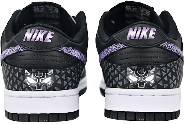 나이키 덩크 로우 '히어로 팬서' 커스텀 (80자 제한 맞춤) DD1391-100(Team-叁男女款喷绘手绘黑银紫黑豹) Shop 나이키 덩크 로우 '히어로 팬서' 커스텀 (80자 제한 맞춤) DD1391-100(Team-叁男女款喷绘手绘黑银紫黑豹)