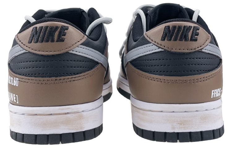 Purchase 나이키 덩크 로우 '메탈릭 버클 스마일' (커스텀) DJ6188-002(Team叁-男款摩卡笑脸金属扣)