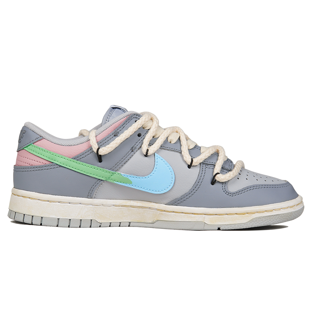[Custom Shoes] Nike Dunk Low Retro 'Deconstruction Vibe Grey White' 圖 2