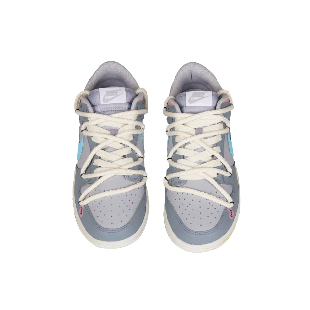 [Custom Shoes] Nike Dunk Low Retro 'Deconstruction Vibe Grey White' 圖 4