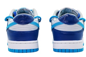 【訂製球鞋】 Nike Dunk Low Retro 深海 噴繪 雙鞋帶解構 街頭簡約百搭 防滑減震耐磨 低筒 滑板鞋 男款 藍灰 Shop 【訂製球鞋】 Nike Dunk Low Retro 深海 噴繪 雙鞋帶解構 街頭簡約百搭 防滑減震耐磨 低筒 滑板鞋 男款 藍灰