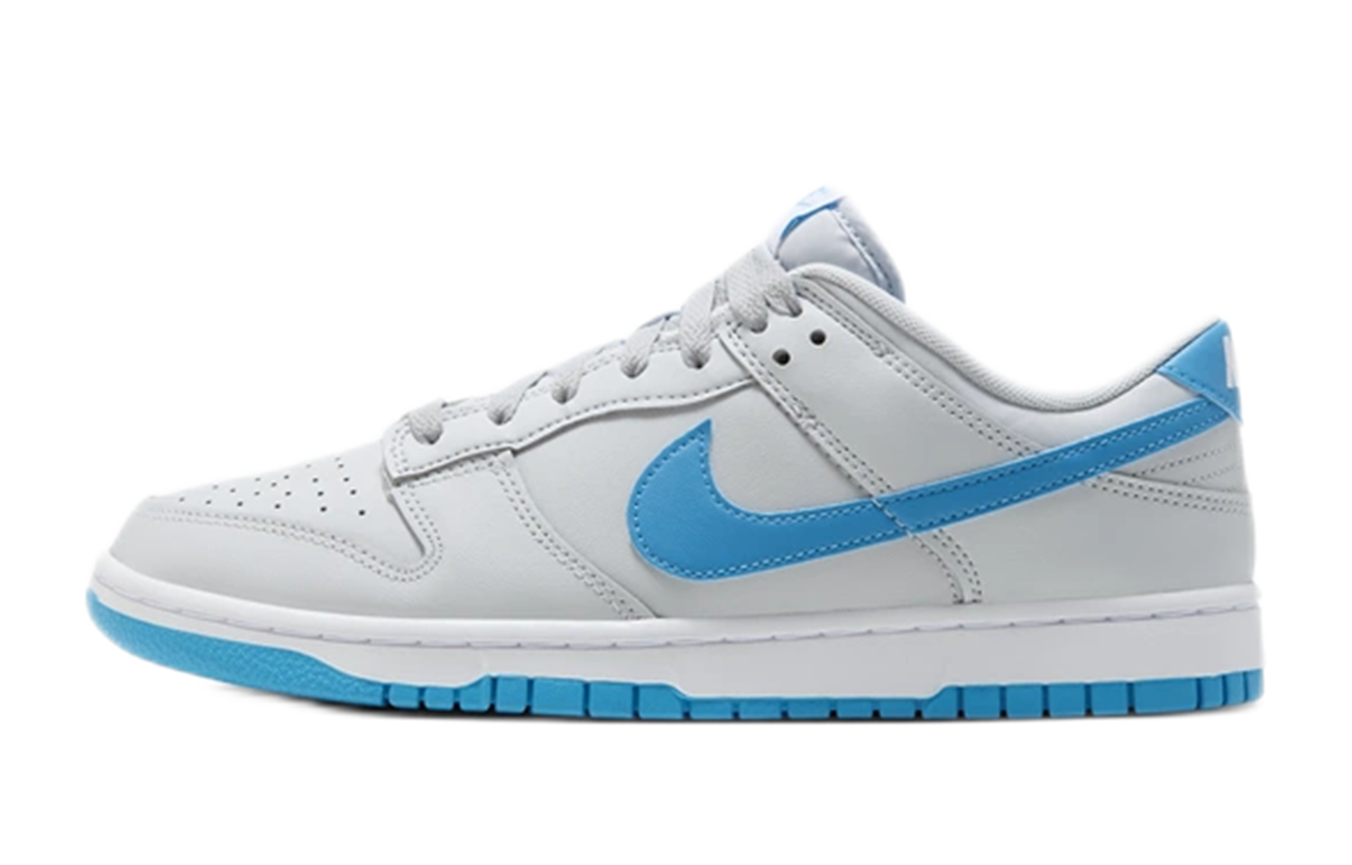 Details for 【訂製球鞋】 Nike Dunk Low Retro 深海 噴繪 雙鞋帶解構 街頭簡約百搭 防滑減震耐磨 低筒 滑板鞋 男款 藍灰
