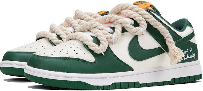 ナイキ ダンクLow レトロ デニム風 白/緑 (カスタム) DD1391-300(Teamp-白绿橙棉麻) Shop ナイキ ダンクLow レトロ デニム風 白/緑 (カスタム) DD1391-300(Teamp-白绿橙棉麻)