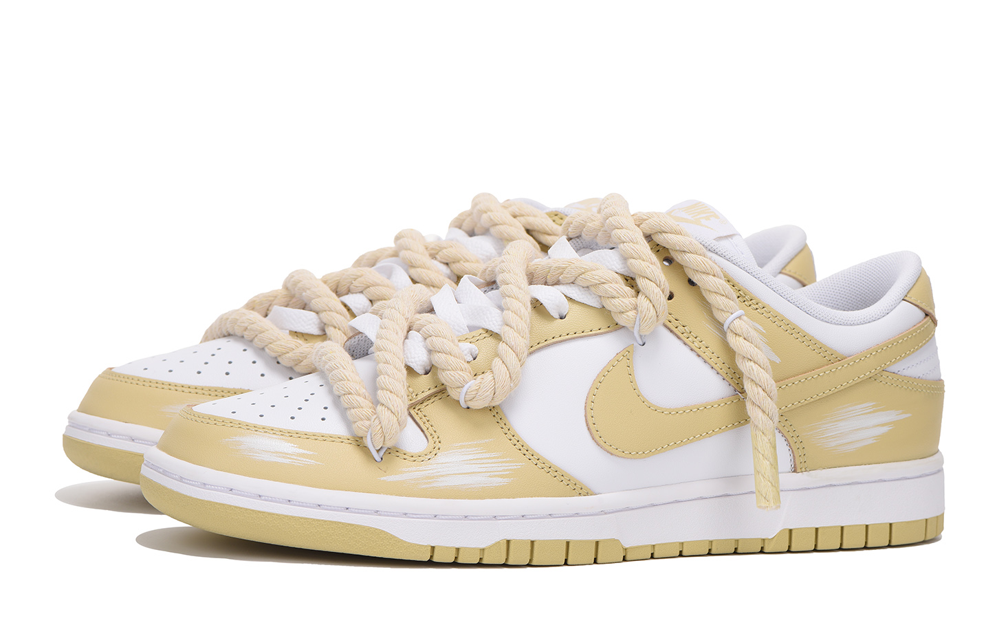 Lookbook 나이키 덩크 로우 레트로 '사막 해체' (커스텀) DV0833-100(Team59-男款沙漠色)