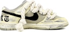Order 【Custom Sneakers】Nike Dunk Low Retro 隨心製造 氧化做舊 浸染 沙漠 麻繩 哥德風 低幫 板鞋 男款 米白色