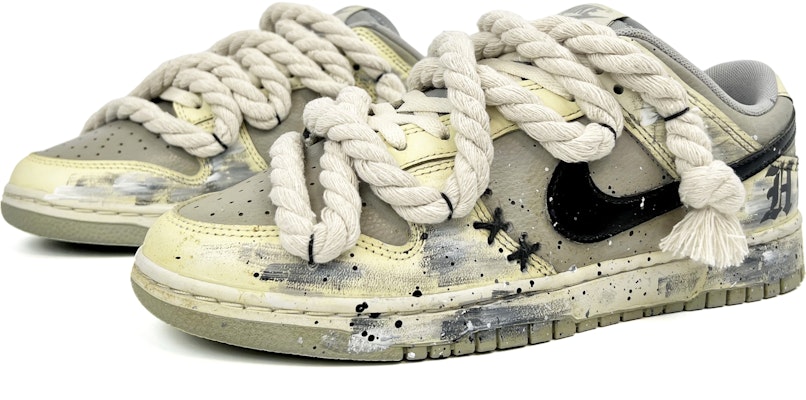 나이키 덩크 로우 레트로 '데저트 로프' (커스텀) DJ6188-003(Tema-45哥特做旧麻绳) Lookbook 나이키 덩크 로우 레트로 '데저트 로프' (커스텀) DJ6188-003(Tema-45哥特做旧麻绳)