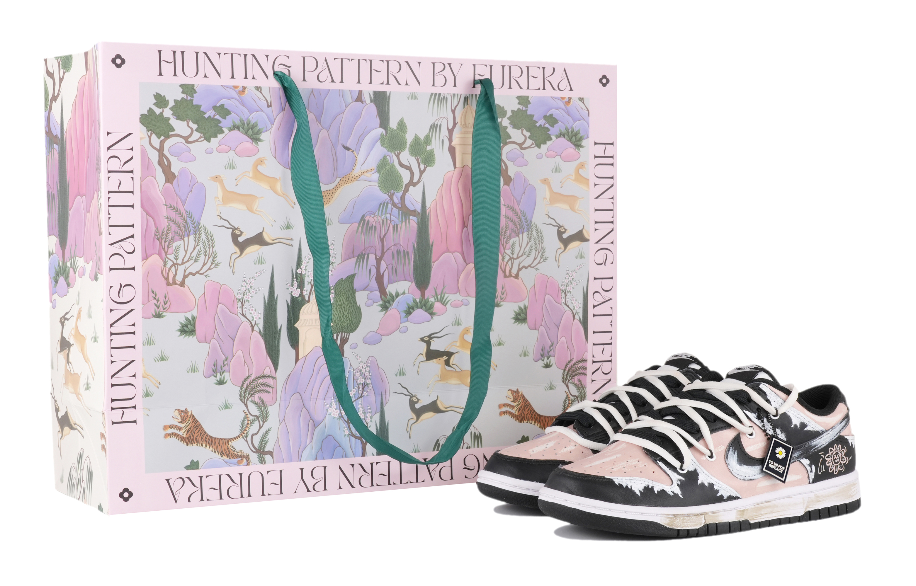 Buy [定制鞋] 耐克Dunk Low复古'粉尘粉USA特别版' DD1391-100-457761