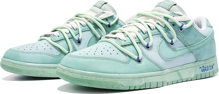 【客製化球鞋】Nike Dunk Low Retro 限定 浸染 做舊 Vibe風 蒂芙尼 簡約 撞色 個性 解構雙鞋帶 低幫 板鞋 男款 克萊因藍 Lookbook 【客製化球鞋】Nike Dunk Low Retro 限定 浸染 做舊 Vibe風 蒂芙尼 簡約 撞色 個性 解構雙鞋帶 低幫 板鞋 男款 克萊因藍