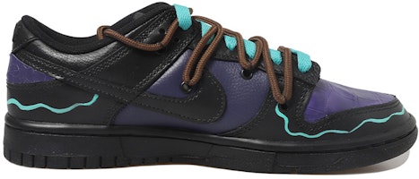 나이키 덩크 로우 레트로 '블랙퍼플 빈티지'(커스텀) DJ6188-002(Team拾玖-黑紫海浪男S-BOX) Order 나이키 덩크 로우 레트로 '블랙퍼플 빈티지'(커스텀) DJ6188-002(Team拾玖-黑紫海浪男S-BOX)