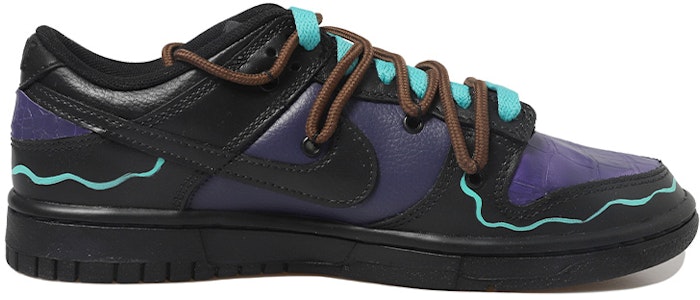 나이키 덩크 로우 레트로 '블랙퍼플 빈티지'(커스텀) DJ6188-002(Team拾玖-黑紫海浪男S-BOX) Order 나이키 덩크 로우 레트로 '블랙퍼플 빈티지'(커스텀) DJ6188-002(Team拾玖-黑紫海浪男S-BOX)