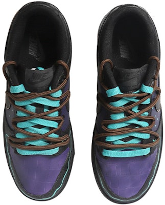 【訂製球鞋】 Nike Dunk Low Retro 做舊Vibe風 復古 海浪 鱷魚皮 解構風 低幫 板鞋 男款 黑紫 Shop 【訂製球鞋】 Nike Dunk Low Retro 做舊Vibe風 復古 海浪 鱷魚皮 解構風 低幫 板鞋 男款 黑紫