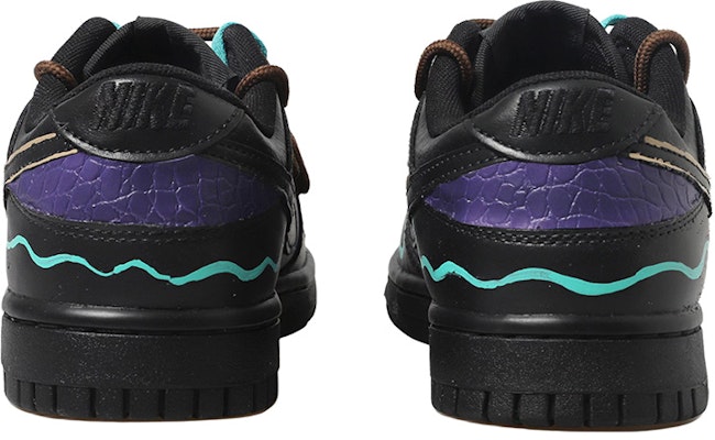 【訂製球鞋】 Nike Dunk Low Retro 做舊Vibe風 復古 海浪 鱷魚皮 解構風 低幫 板鞋 男款 黑紫 Purchase 【訂製球鞋】 Nike Dunk Low Retro 做舊Vibe風 復古 海浪 鱷魚皮 解構風 低幫 板鞋 男款 黑紫